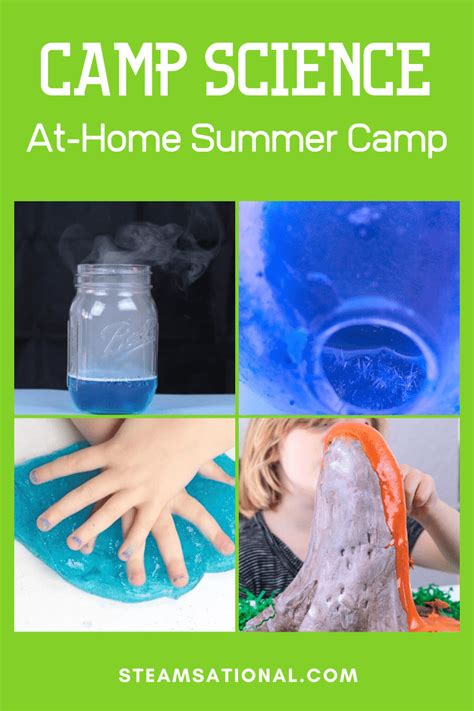 At Home Science Camp Activities In The Backyard Camping Science Activities - Camping Science Activities