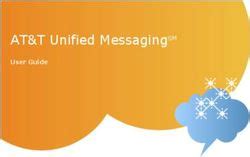 Download At T Unified Messaging User Guide 