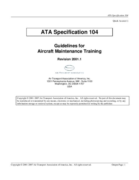 Ata Instructor Manual