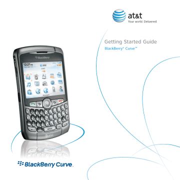 Download Atampt Blackberry Curve User Guide 