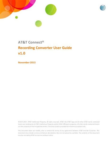 Read Atampt Connect User Guide 