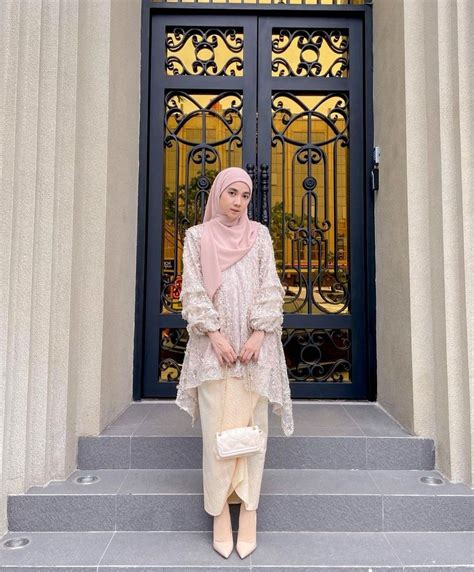 atasan rok lilit hijab