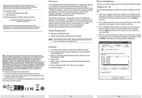 Read Aten Uc1284B User Guide 