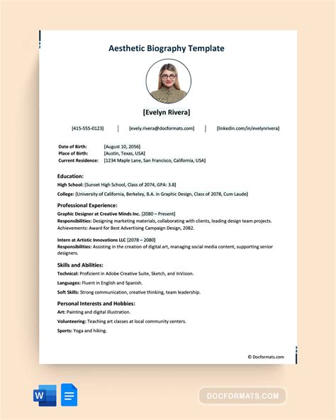 athenaeus biography templates