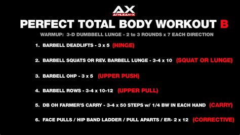 Athlean X Full Body Workout