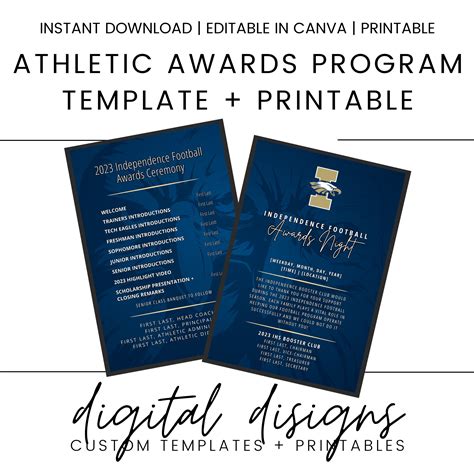 Athletic Banquet Program Ideas