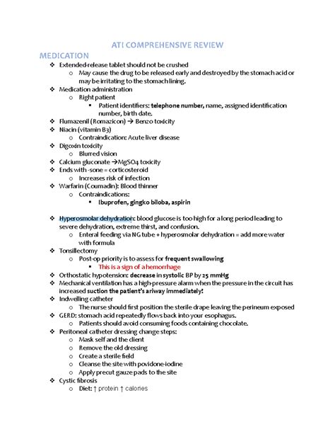 Full Download Ati Comprehensive Review 