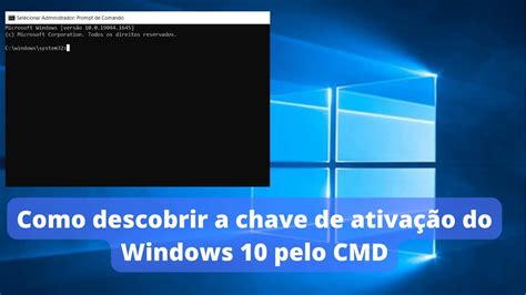 Ativacao Windows 10 Cmd