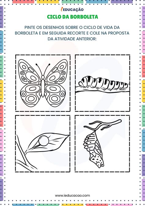 Atividade Borboleta Educação Infantil