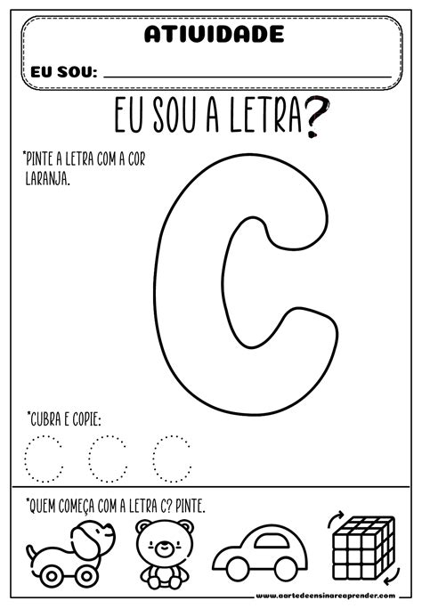 Atividade Com A Letra C