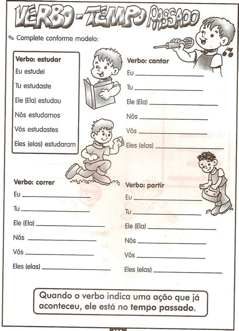 Atividade De Verbo