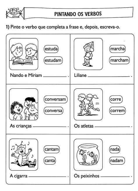 Atividade De Verbos