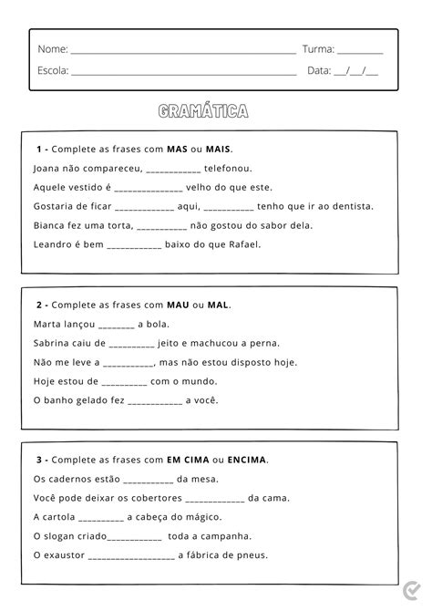 Atividade Do 4 Ano