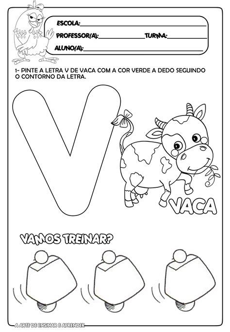 Atividade Letra V