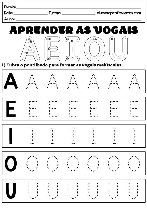 Atividade Vogais E