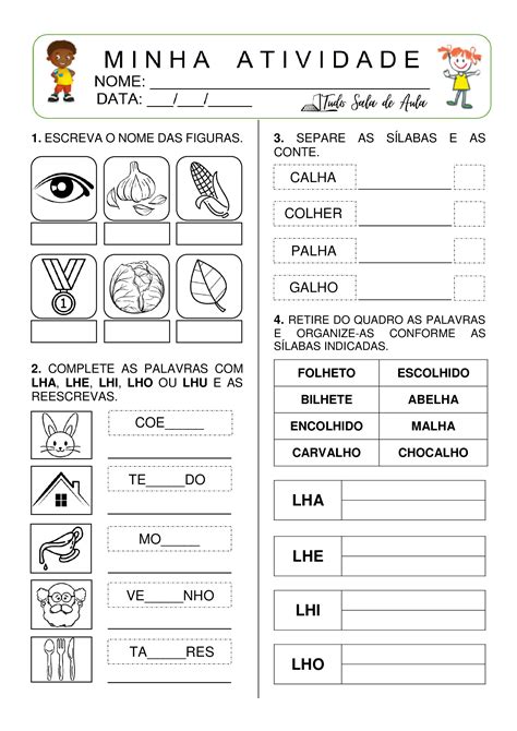 Atividades Com Lh