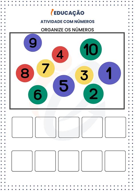 Atividades Com Os Numeros
