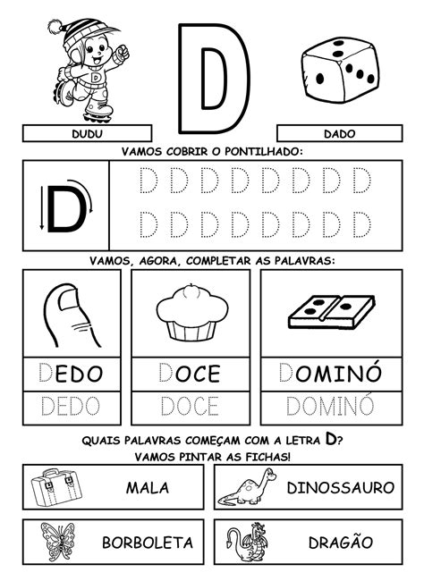 Atividades Letra D