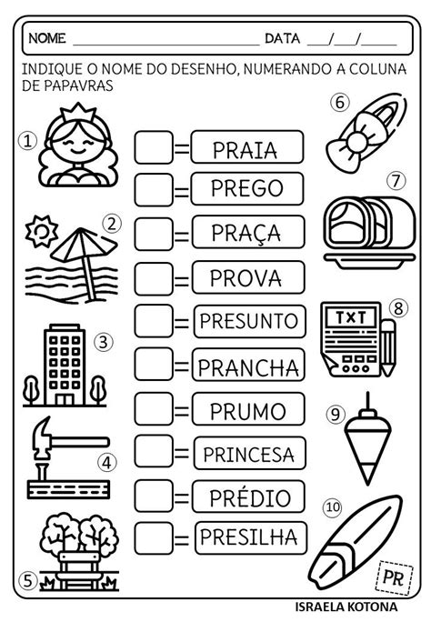 Atividades Pré 2