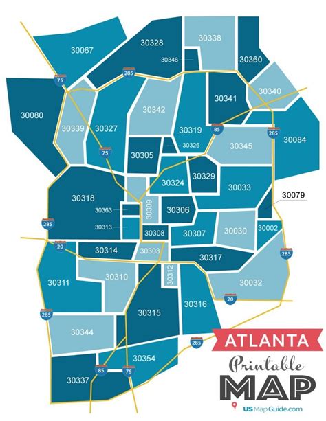 atlanta georgia zip code