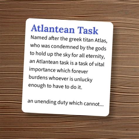 Atlantean Dictionary