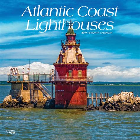 Read Online Atlantic Coast Lighthouses 2013 Square 12X12 Wall 