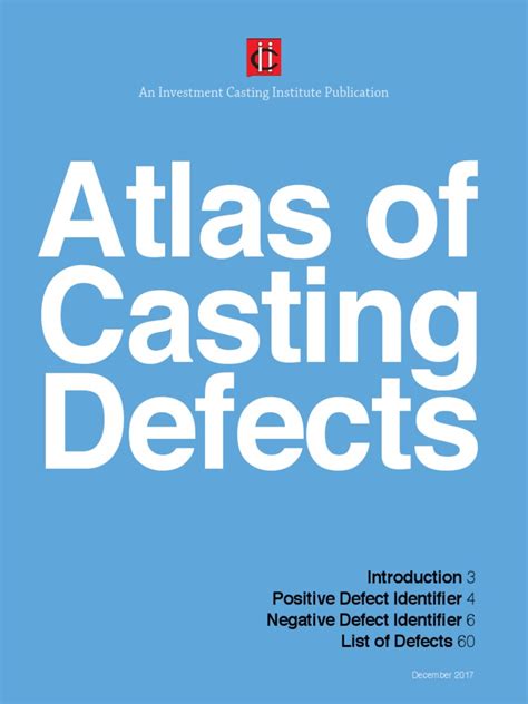 Atlas Defects Casting