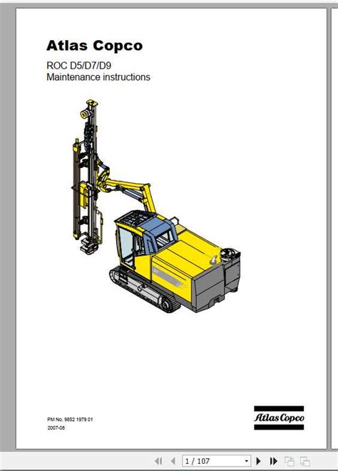 Full Download Atlas Copco D7 Manual 