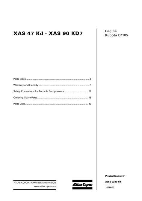 Full Download Atlas Copco Xas 90 Jd Manual 
