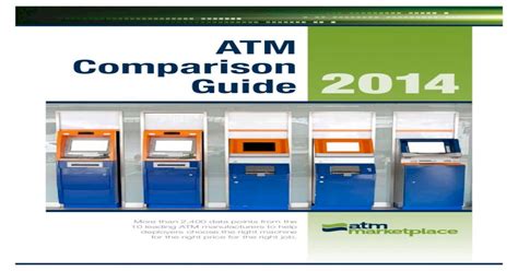 Download Atm Comparison Guide 2014 