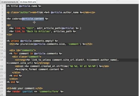 atom has a strange color in RubyERB(HTML) Stack Overflow