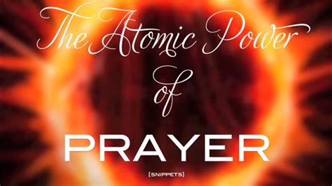 Atomic Power Of Prayer By Cindy Trimm