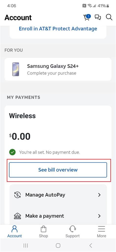 Att Account Number