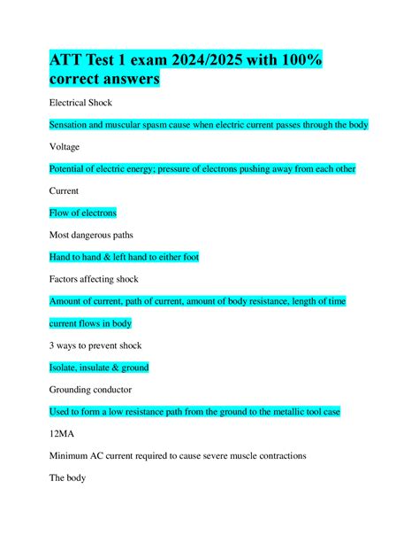 Att Engineering Test