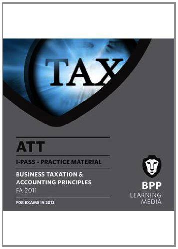 Read Att Paper 2 Business Taxation And Accounting 