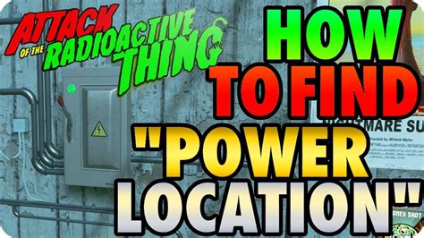 Attack Of The Radioactive Thing Power Walkthrough