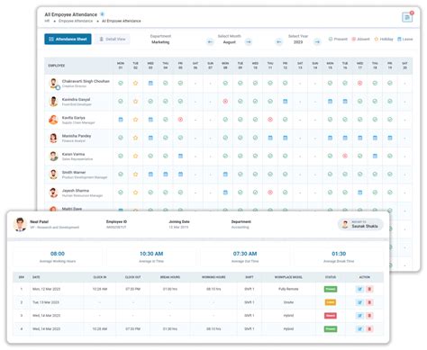 attendance management payroll software
