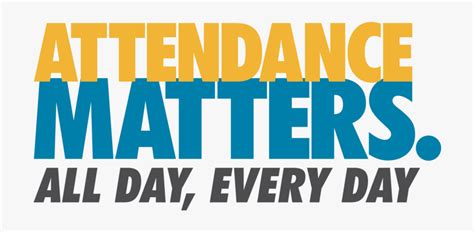 Attendance Matters Transparent Background