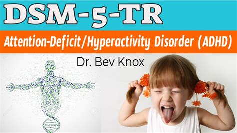 Attention Deficit Hyperactivity Disorder Dsm 5