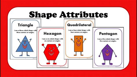 Attributes Of Shapes Helping With Math Attribute Math - Attribute Math