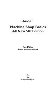 Full Download Audel Machine Shop Basics 