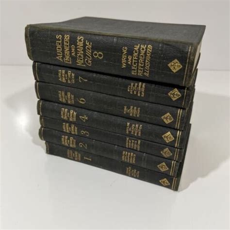 Full Download Audels Engineers And Mechanics Guide Set 