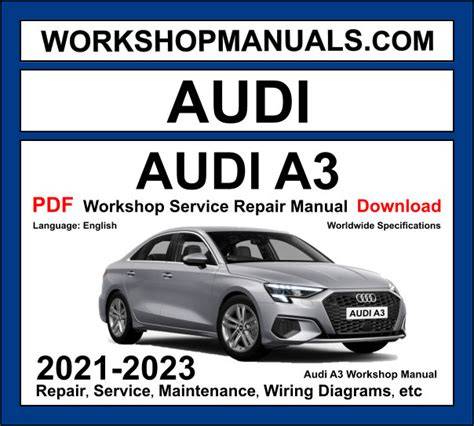 audi a3 tdi workshop manual
