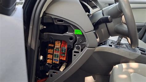 audi a4 relay location