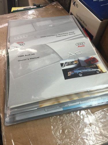 audi a6 a4 owners manual