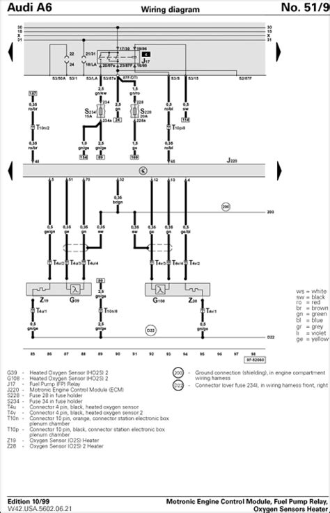 Audi A6 Electrical Wiring Model 4b