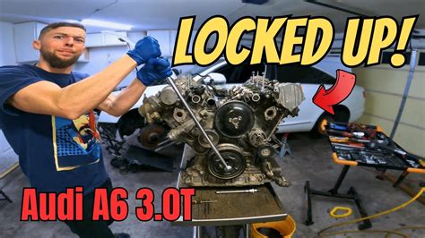 Audi A6 Engine Removal