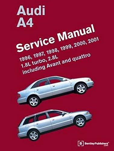 Full Download Audi A4 B5 Service Repair Manual Instant 1997 2001 