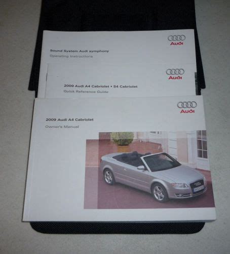 Read Online Audi A4 Cabrio User Guide 