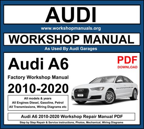 Download Audi A6 Service Owners Manual 